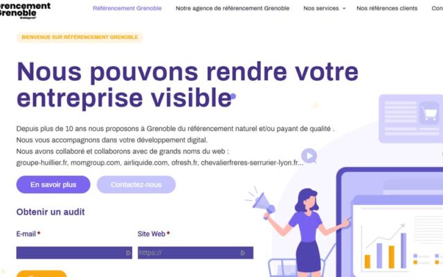 Agence de référencement grenoble