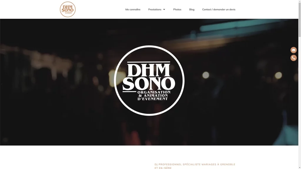 DHM SONO : Votre Expert en Animation de Mariage à Grenoble